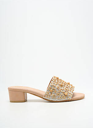 Mule/sabotai odinė išorinė padas kulnas nuo 4 iki 6 cm bežinis PARODI SUNSHINE moteris