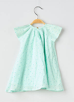 Pusilgių suknelė pamušalas trumpas rankovės žalias CATIMINI mergina