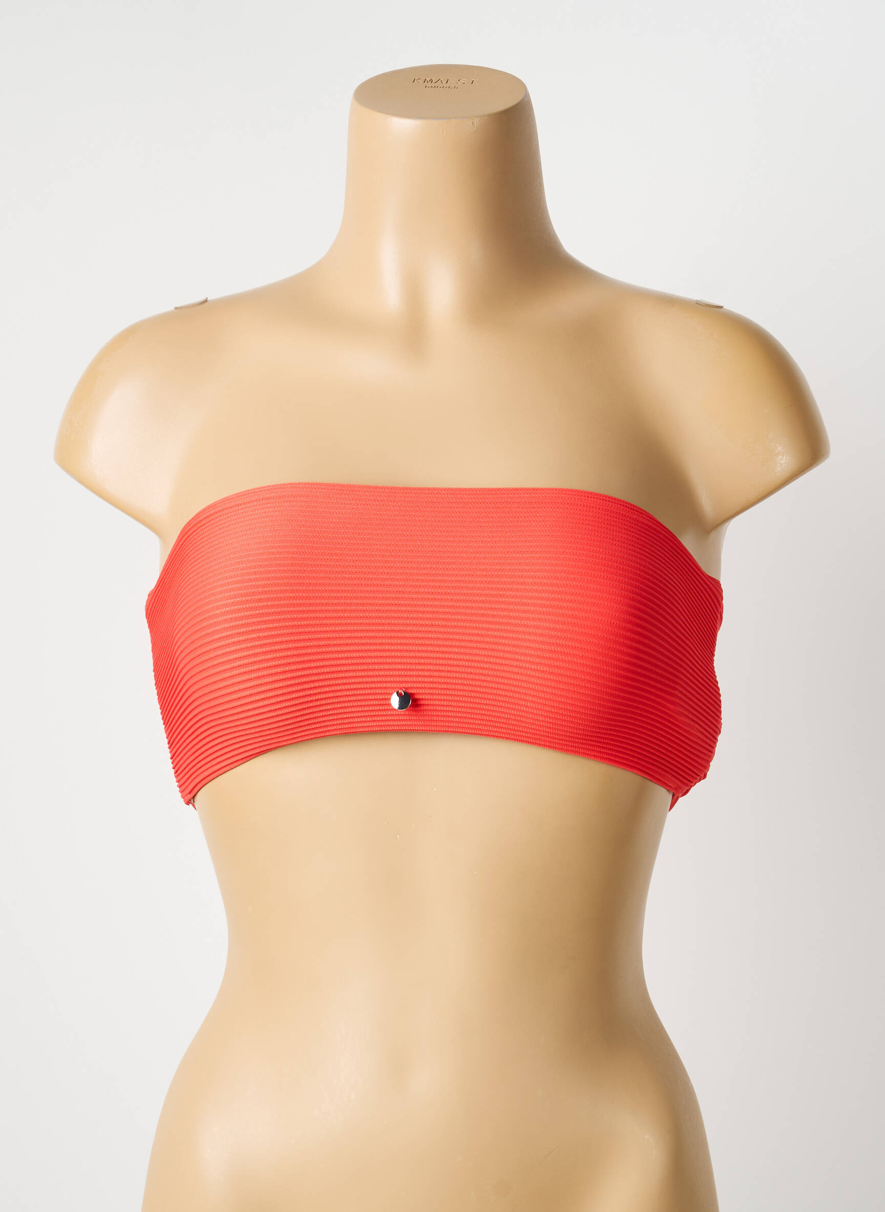 Maudymosi viršūnė viršutinė juostelė viršutinė juostelė oranžinė SEAFOLLY moteris