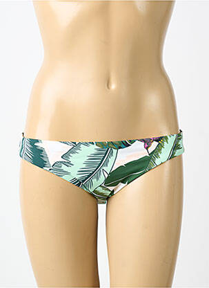 Maudymosi kelnaitės gėlių raštas kelnaitės žalias SEAFOLLY moteris