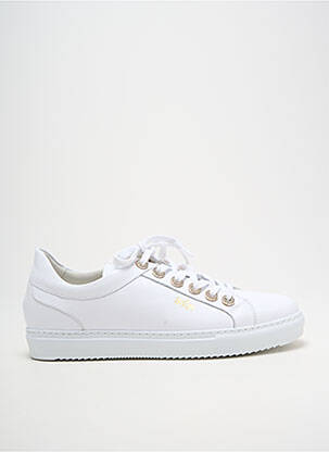 Bėgimo bateliai satino audinys plokščias kulnas iki 3 cm baltas MYMA moteris