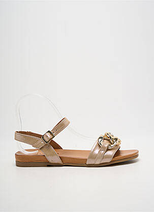 Sandalai/nu pėdos chiquet plokščias kulnas iki 3 cm bežinis COCO ET ABRICOT moteris