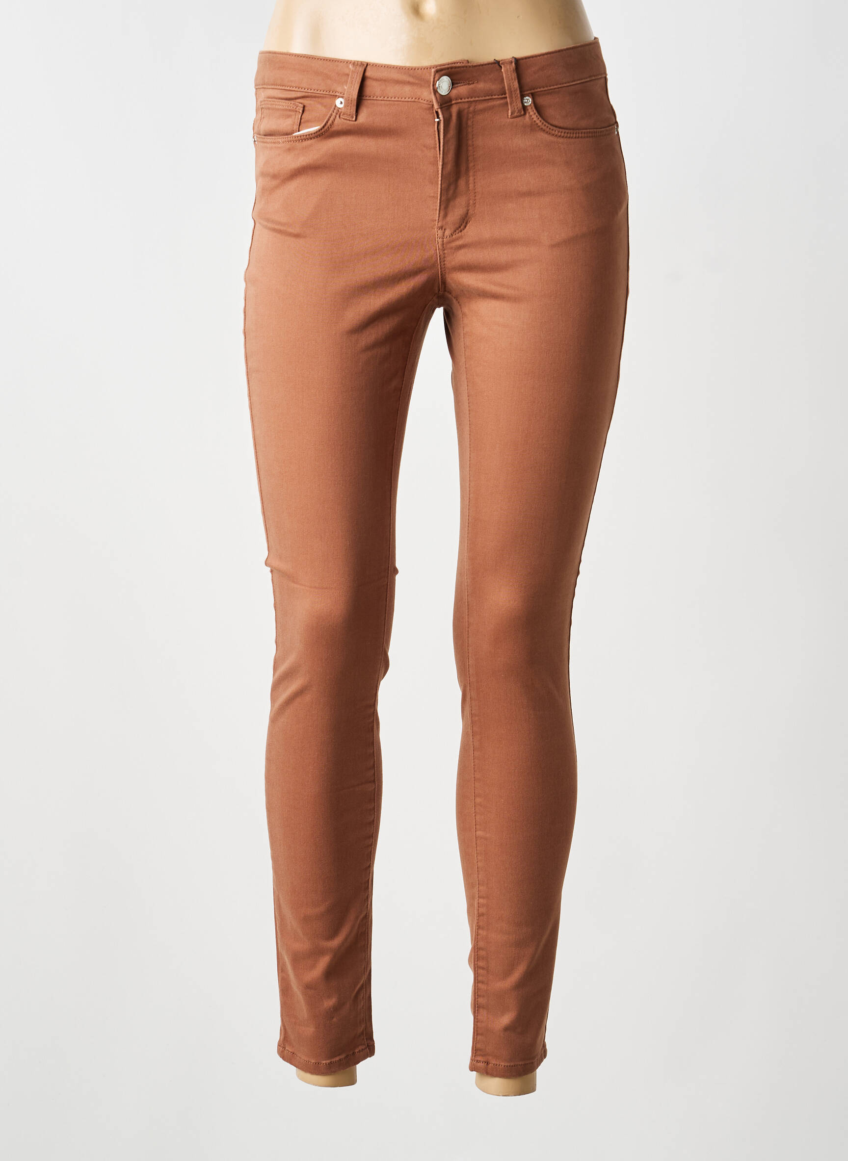7/8 kelnės tamprumas normala dydis rudas VERO MODA moteris