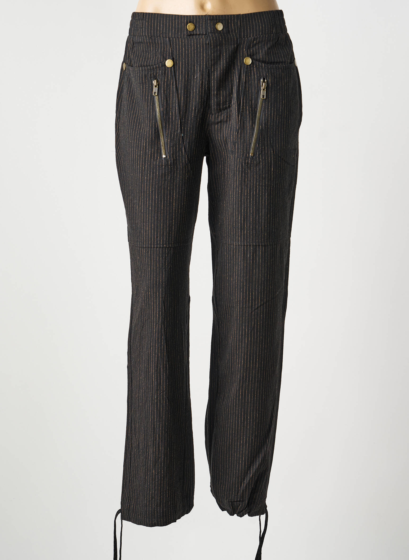 Tiesi kelnė elastinė dydis juodas NU JEANS moteris