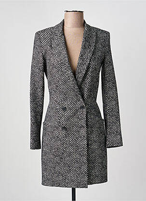Ilgas paltas centrinė iškirptė be gobtuvų juodas BARBARA BUI moteris