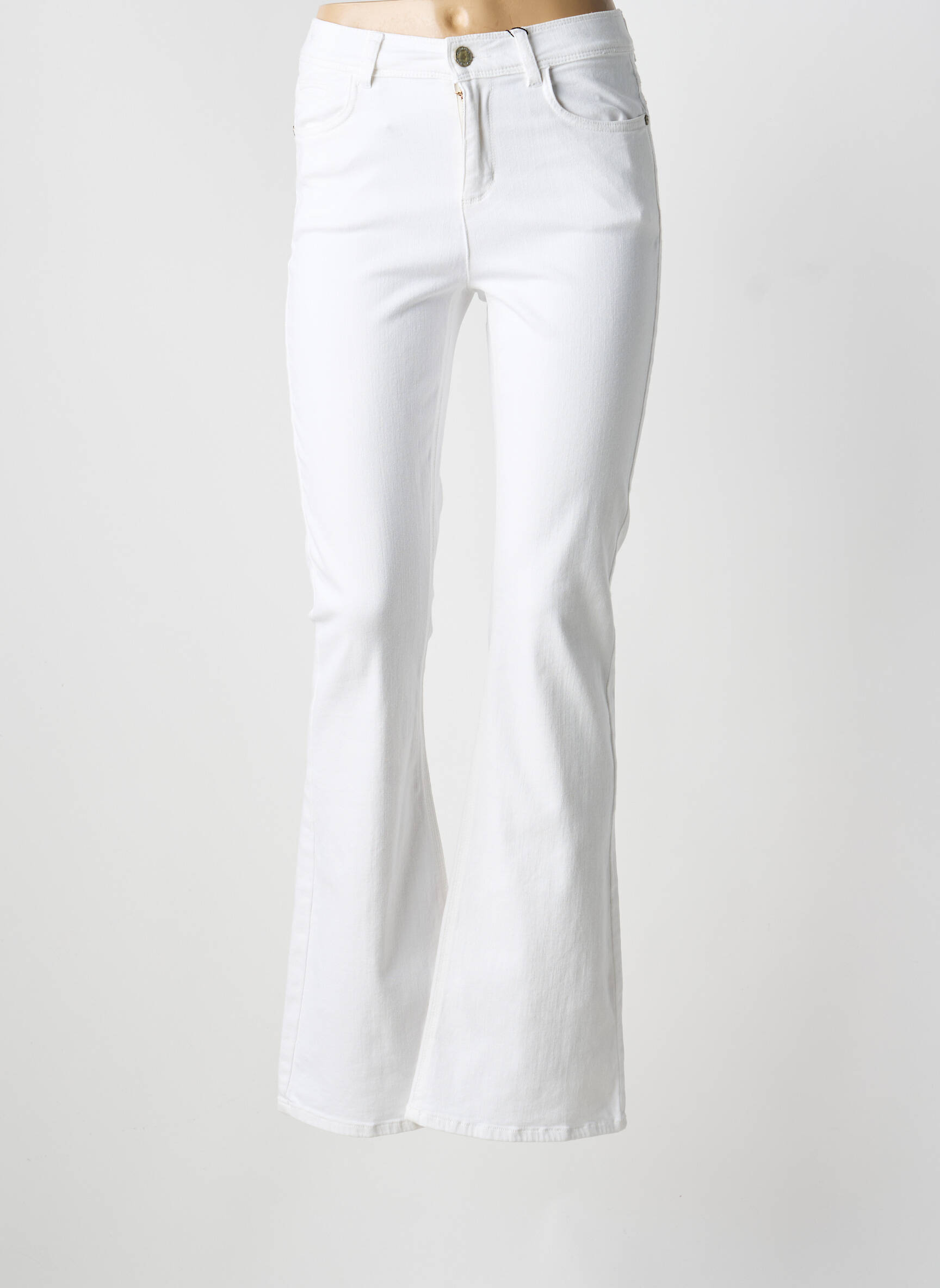 Bootcut džinsai normala dydis normala dydis baltas RIANI moteris