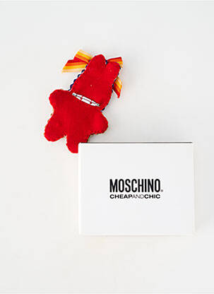 Smeigtukas raudona MOSCHINO moteris