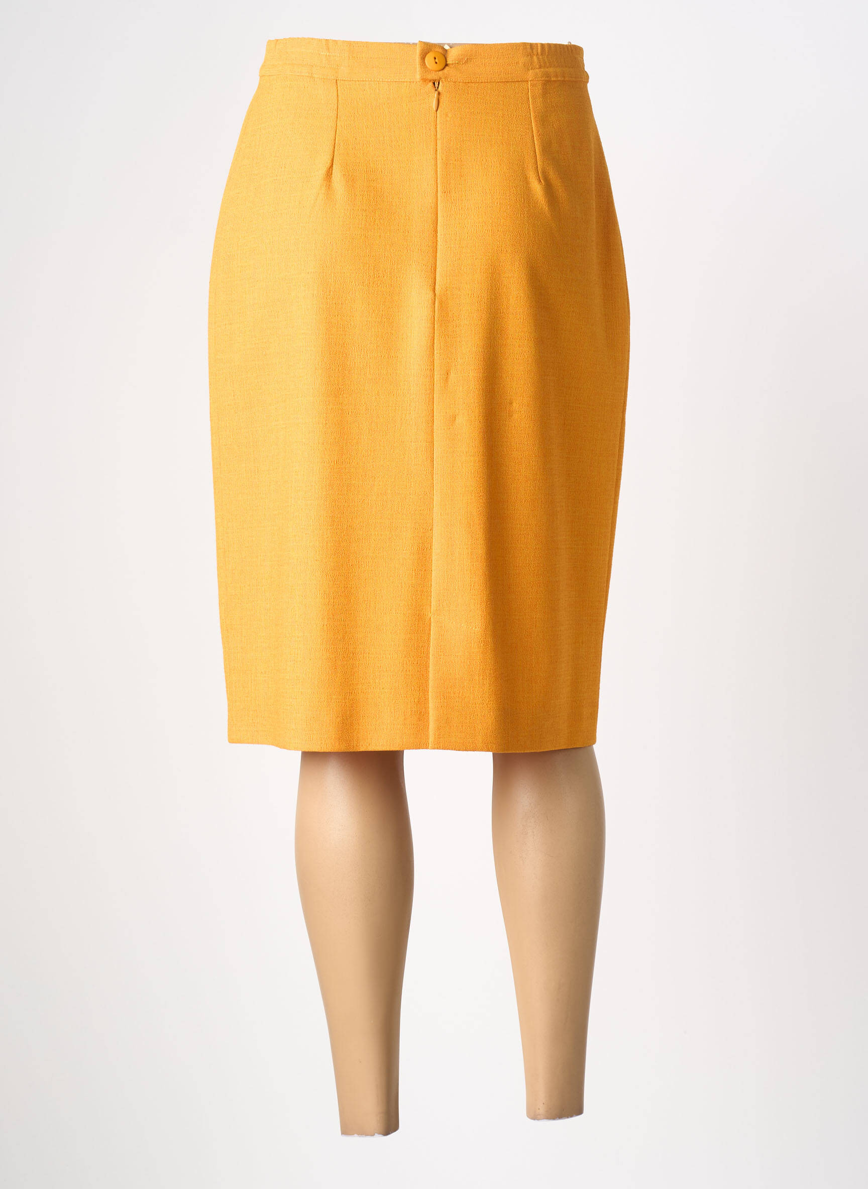 Pusilgis sijonas tiesi kirpimas geltona PIER BÉ moteris