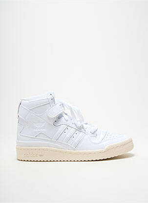 Bėgimo bateliai lygus medžiaga plokščias kulnas iki 3 cm baltas ADIDAS moteris