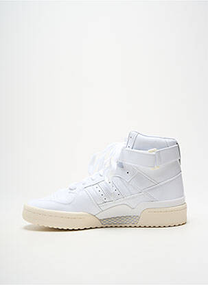 Bėgimo bateliai lygus medžiaga plokščias kulnas iki 3 cm baltas ADIDAS moteris