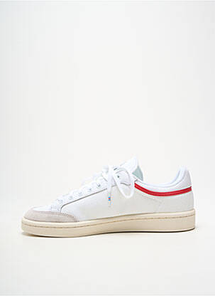 Bėgimo bateliai apvalus mygtukas apvalus mygtukas baltas ADIDAS vyras