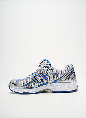 Bėgimo bateliai satino audinys apvalus mygtukas sidabrinė NEW BALANCE vyras