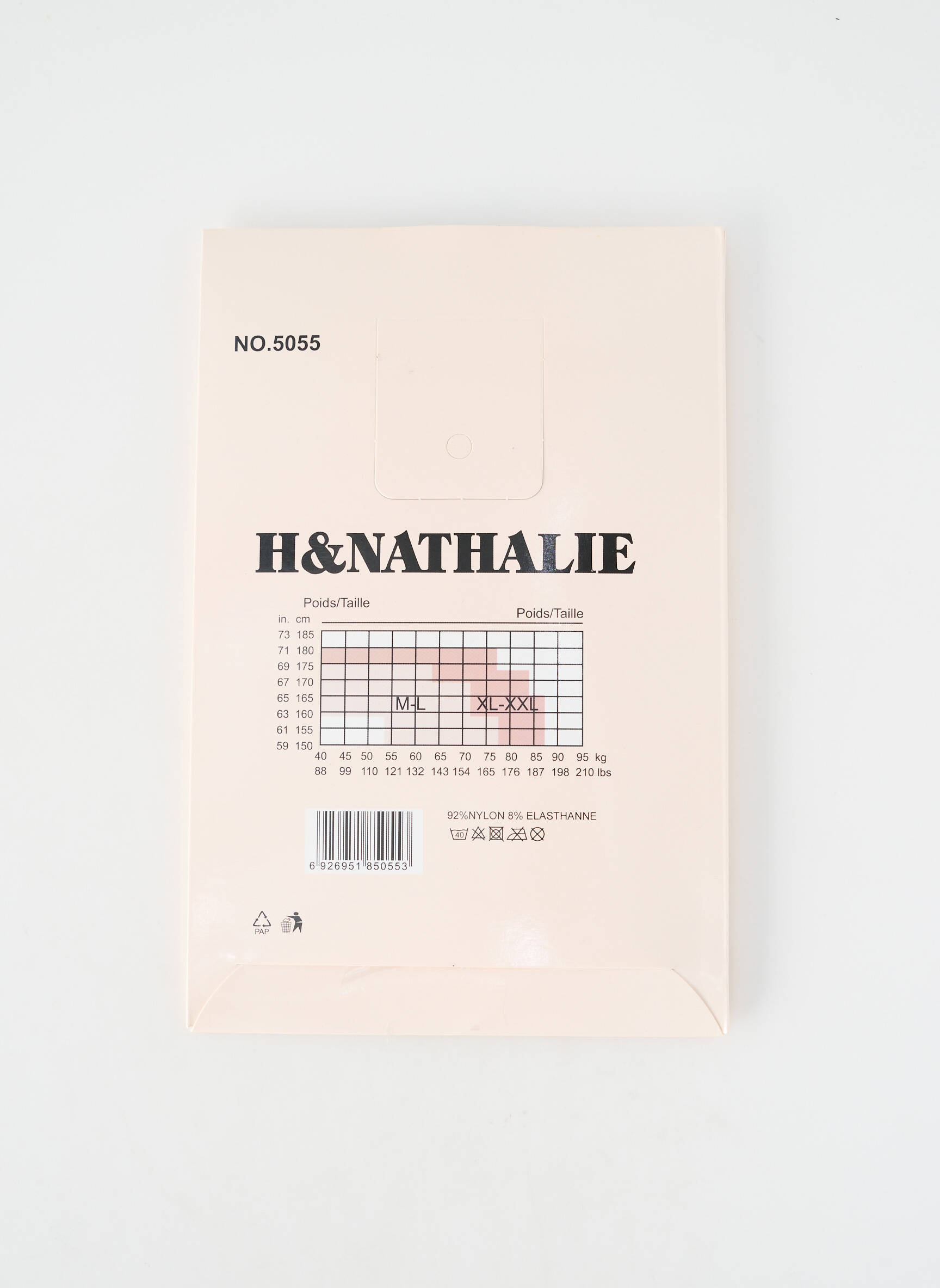 Kojinės tinklinis audinys juodas H.NATHALIE moteris