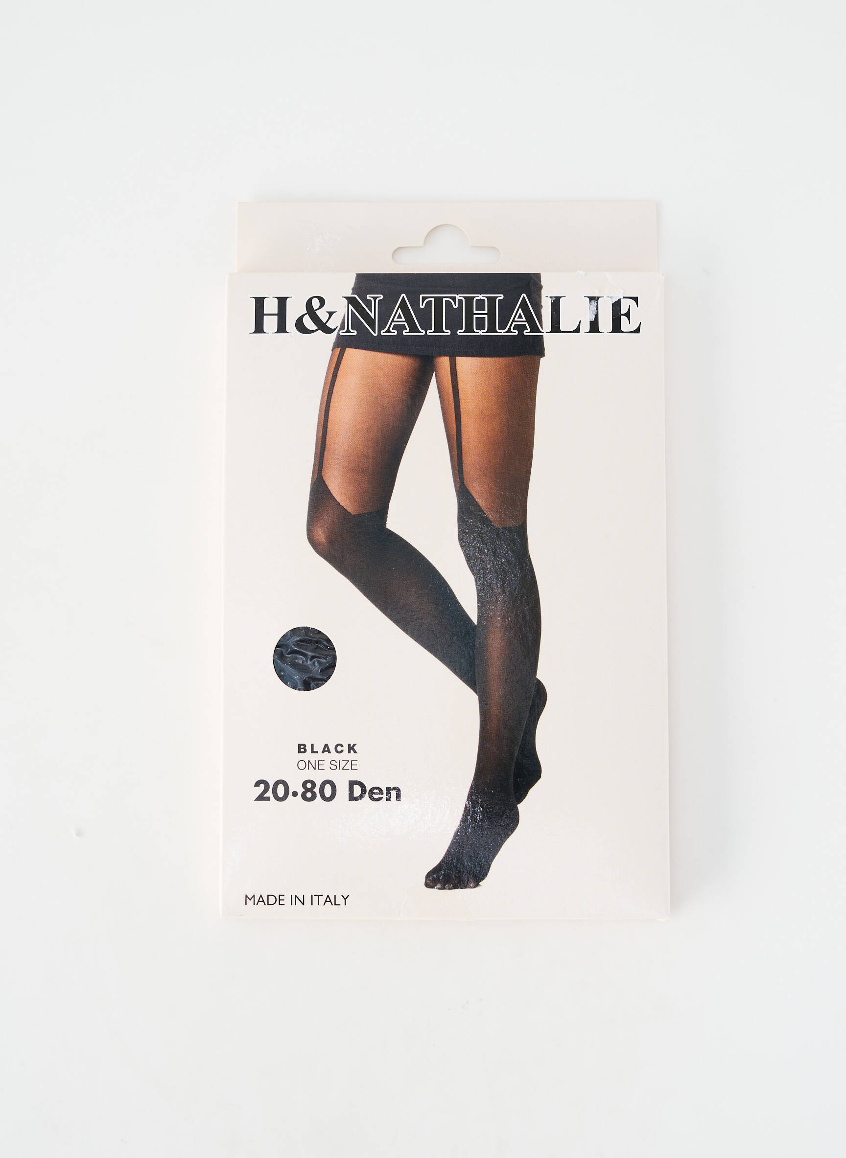 Kojinės tamprumas juodas H.NATHALIE moteris