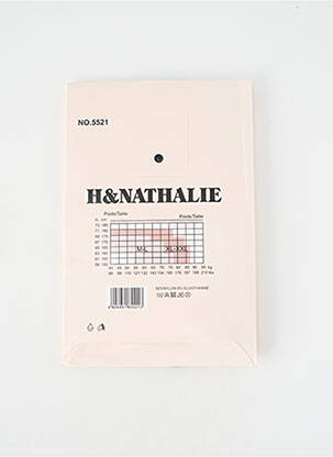Kojinės tamprumas juodas H.NATHALIE moteris