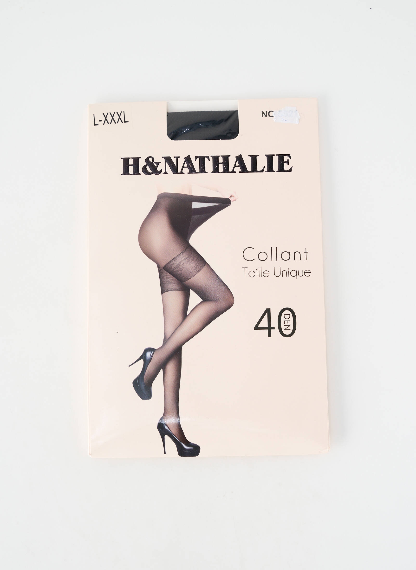 Kojinės tamprumas juodas H.NATHALIE moteris