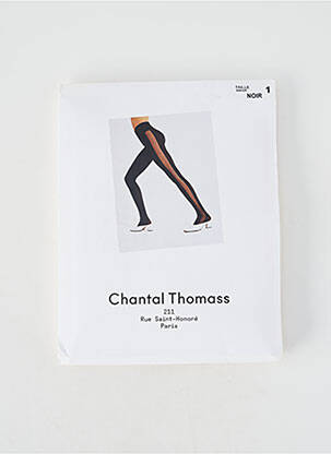 Kojinės fantazijos raštas juodas CHANTAL THOMASS moteris