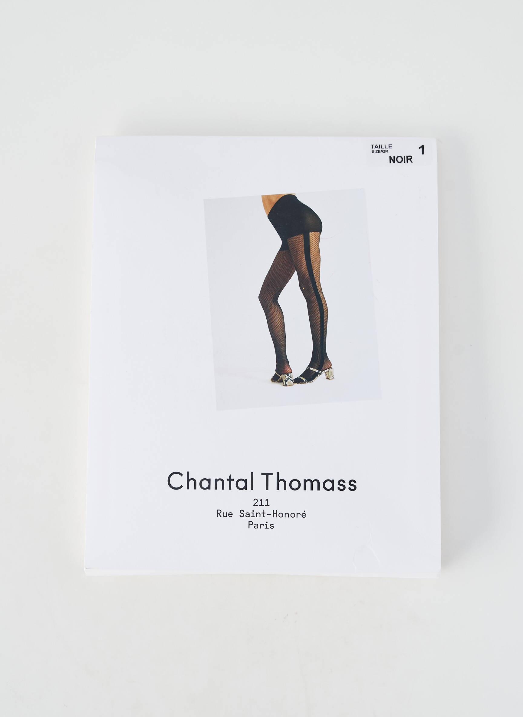 Kojinės fantazijos raštas juodas CHANTAL THOMASS moteris