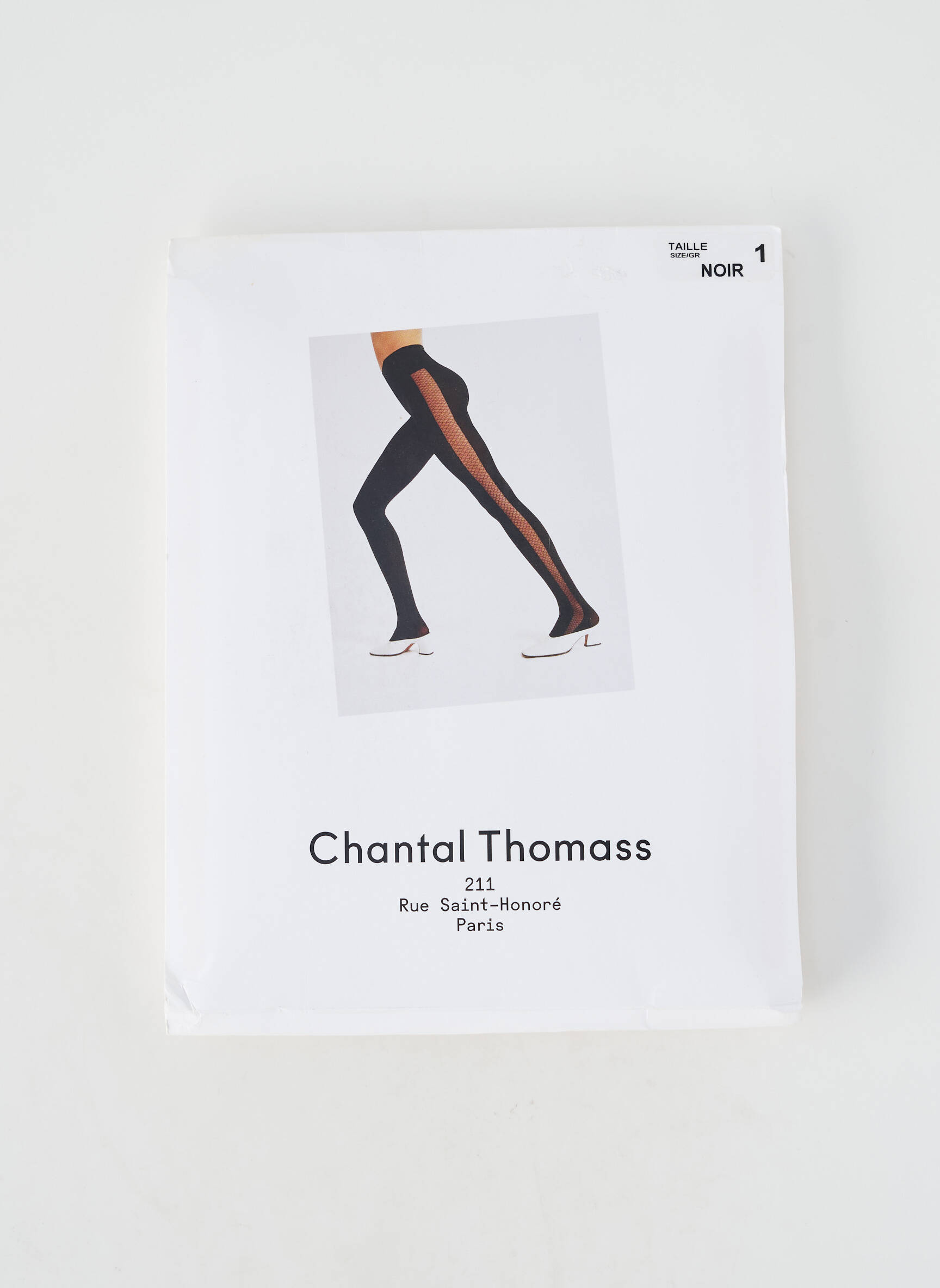 Kojinės fantazijos raštas juodas CHANTAL THOMASS moteris