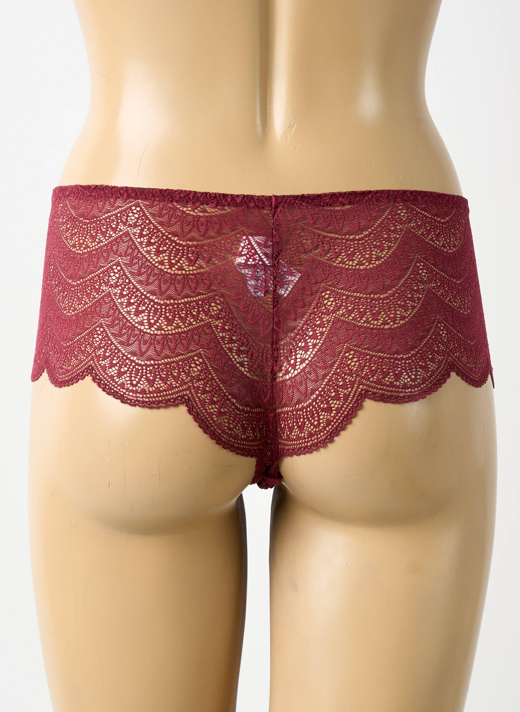 Šortukas nėrinių audimas violetinis SIMONE PERELE moteris