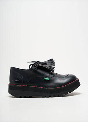 Derbiai apvalus mygtukas kulnas nuo 4 iki 6 cm juodas KICKERS moteris