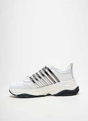 Bėgimo bateliai apvalus mygtukas kulnas nuo 4 iki 6 cm baltas DSQUARED2 moteris