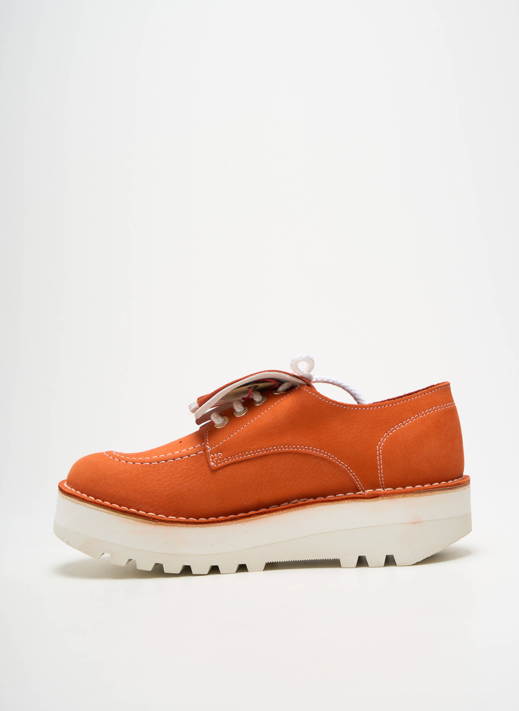 Derbiai nubuko audinys kulnas nuo 4 iki 6 cm oranžinė KICKERS moteris