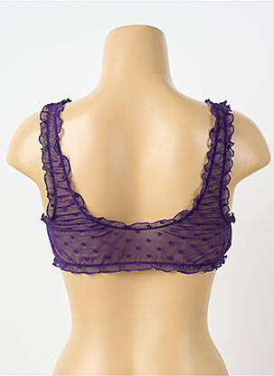 Liemenėlė be rėmo braletės violetinis MARIE JO moteris