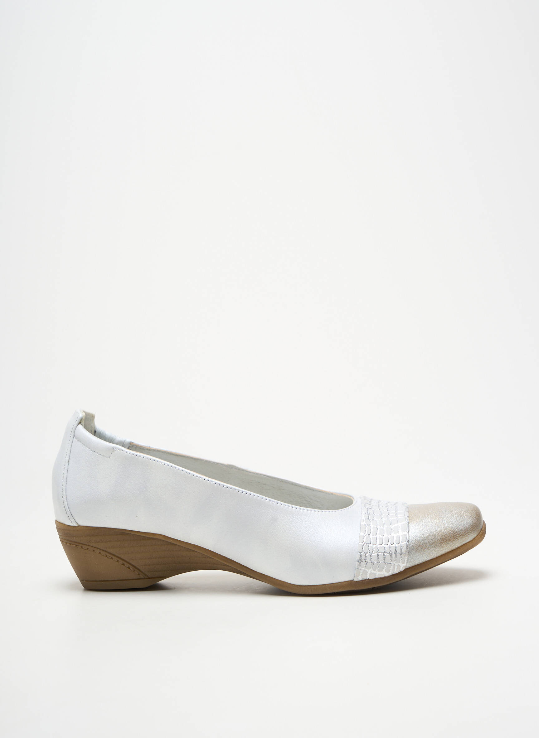 Balerinos satino audinys kulnas nuo 4 iki 6 cm baltas PEDI GIRL moteris
