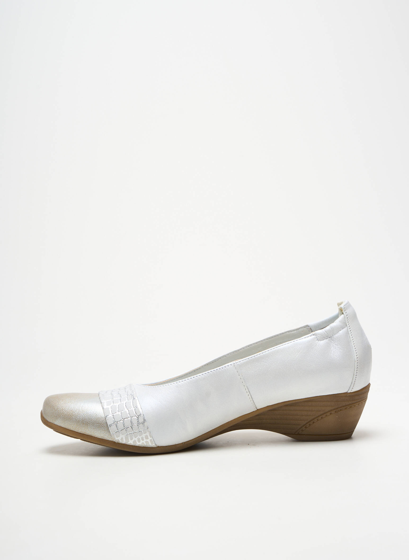 Balerinos satino audinys kulnas nuo 4 iki 6 cm baltas PEDI GIRL moteris