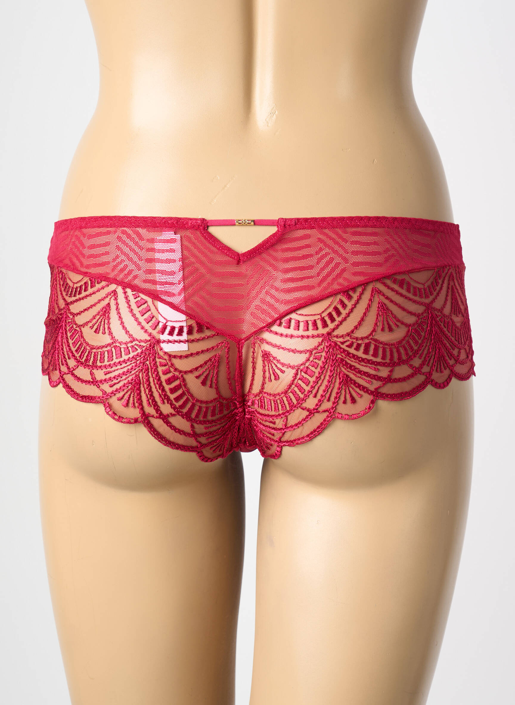 Šortukas siuvinėjimas raudona AUBADE moteris