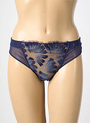 Tanga tamprumas mėlyna SIMONE PERELE moteris