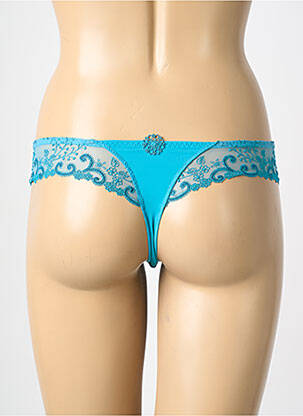 Tanga tanga mėlyna SIMONE PERELE moteris