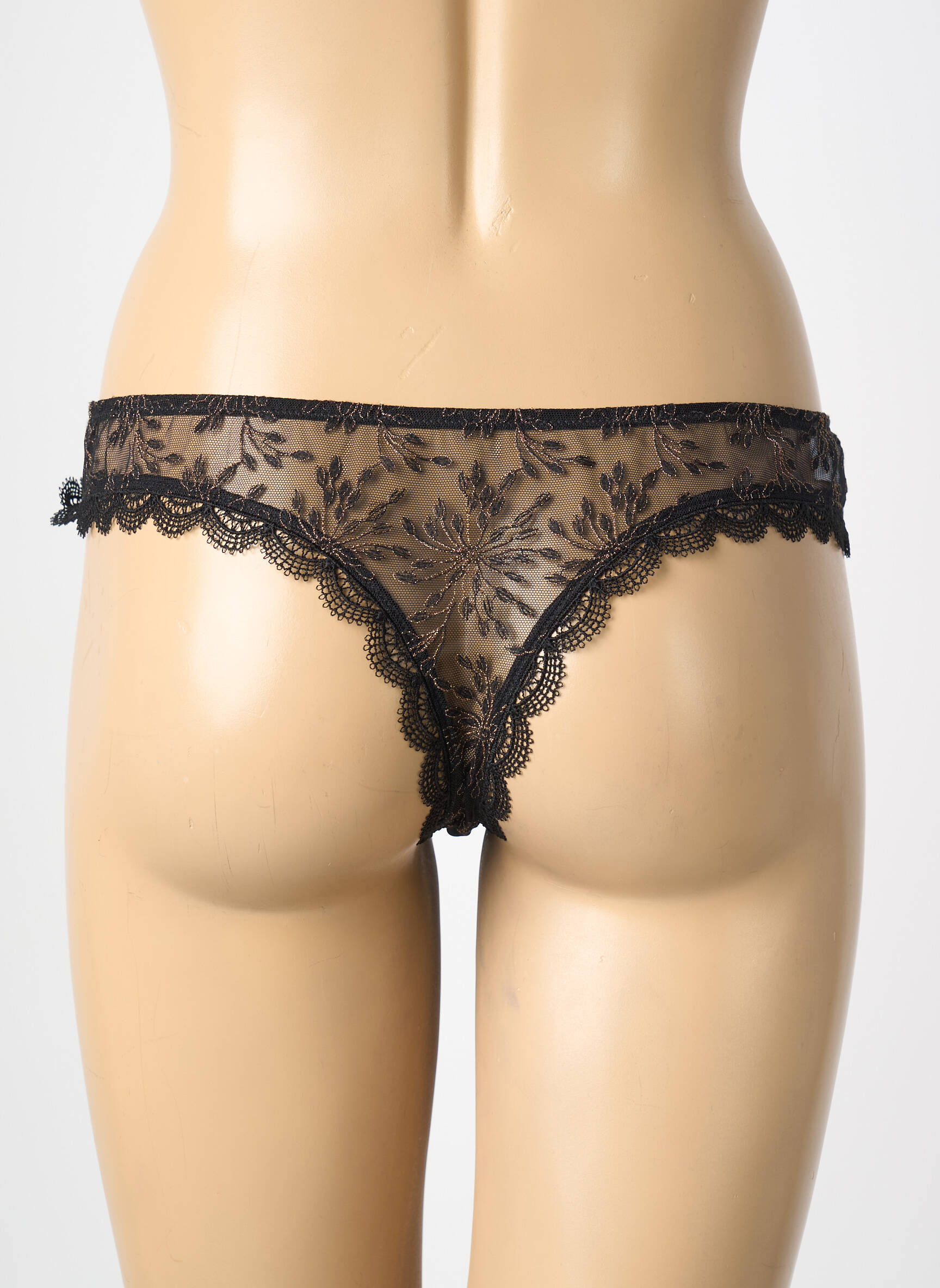 Tanga tanga juodas SIMONE PERELE moteris