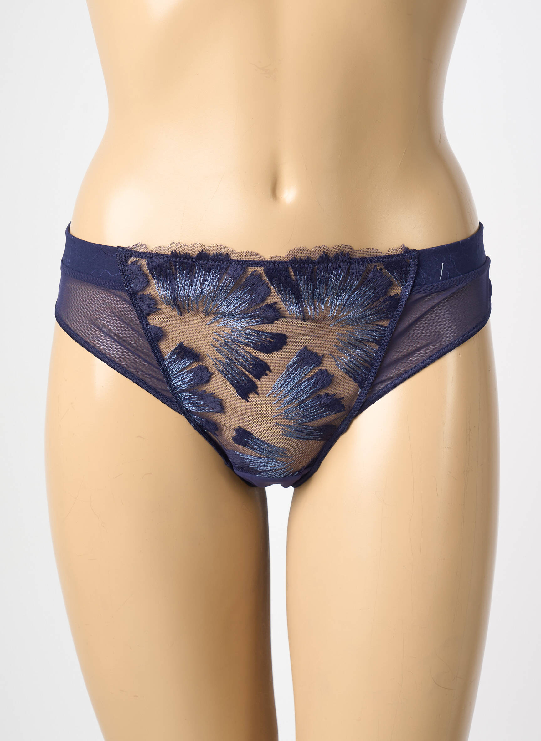 Tanga tamprumas mėlyna SIMONE PERELE moteris
