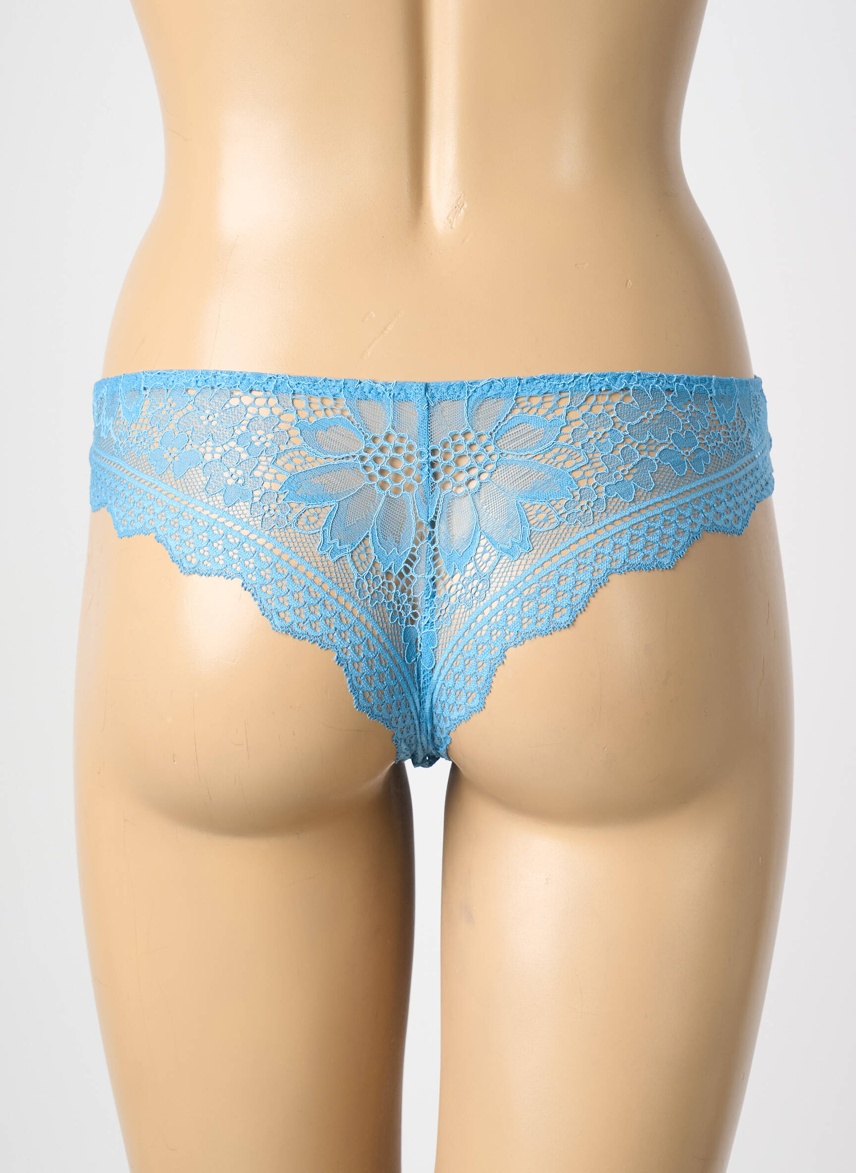 Tanga siuvinėjimas mėlyna SIMONE PERELE moteris