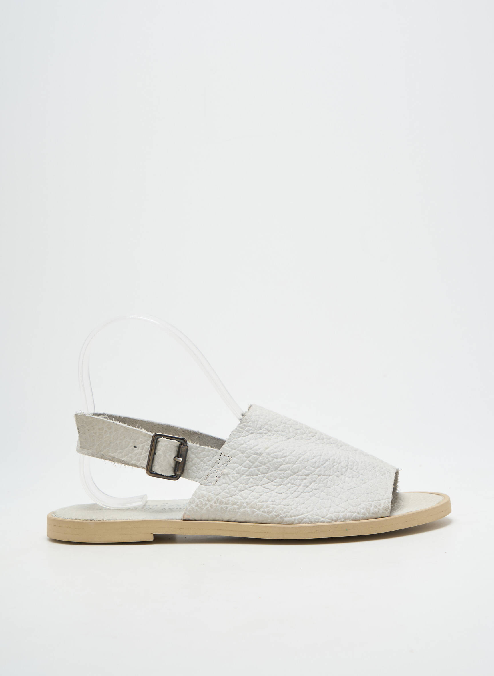 Sandalai/nu pėdos chiquet plokščias kulnas iki 3 cm pilka FELMINI moteris