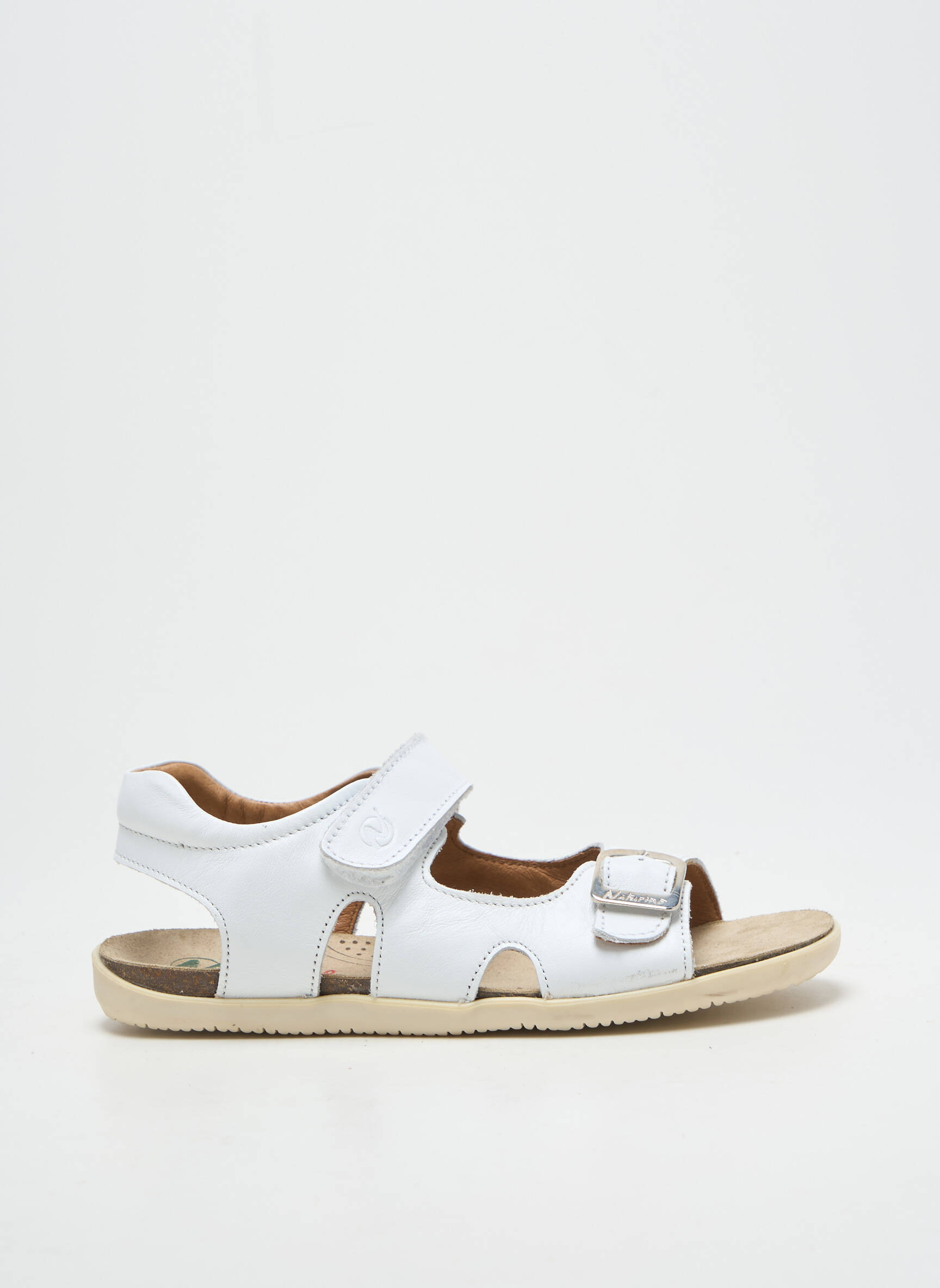 Sandalai/nu pėdos atvira pabaiga atvira pabaiga baltas NATURINO vaikas