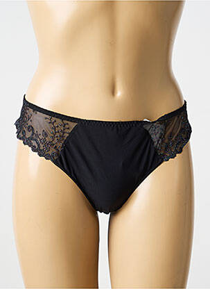 Tanga tanga juodas SIMONE PERELE moteris