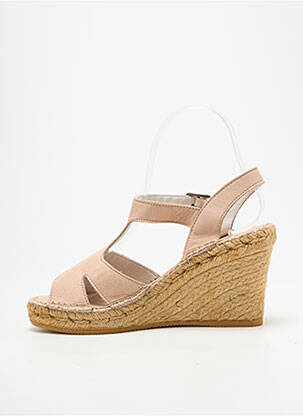 Sandalai/nu pėdos užsegimas kilpa(s) kulnas nuo 7 iki 9 cm rožinė L'ESPADRILLE DE NICOLE moteris