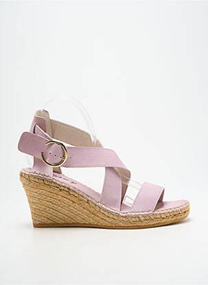 Espadrilės užsegimas kilpa(s) kulnas nuo 7 iki 9 cm violetinis LORMY moteris