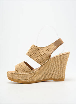 Espadrilės nubuko audinys 10 cm ir daugiau aukštakulniai bežinis LORMY moteris