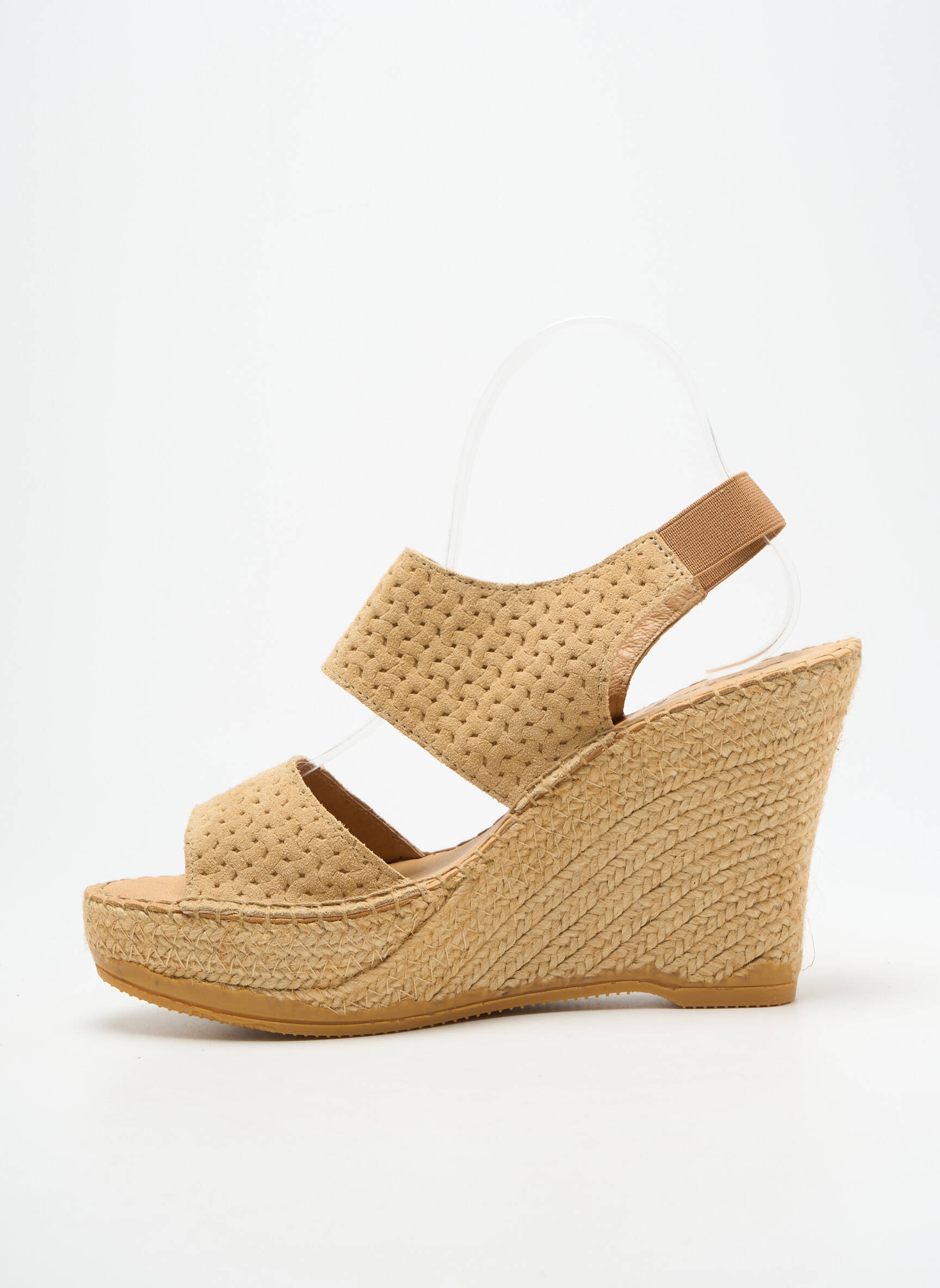 Espadrilės nubuko audinys 10 cm ir daugiau aukštakulniai bežinis LORMY moteris