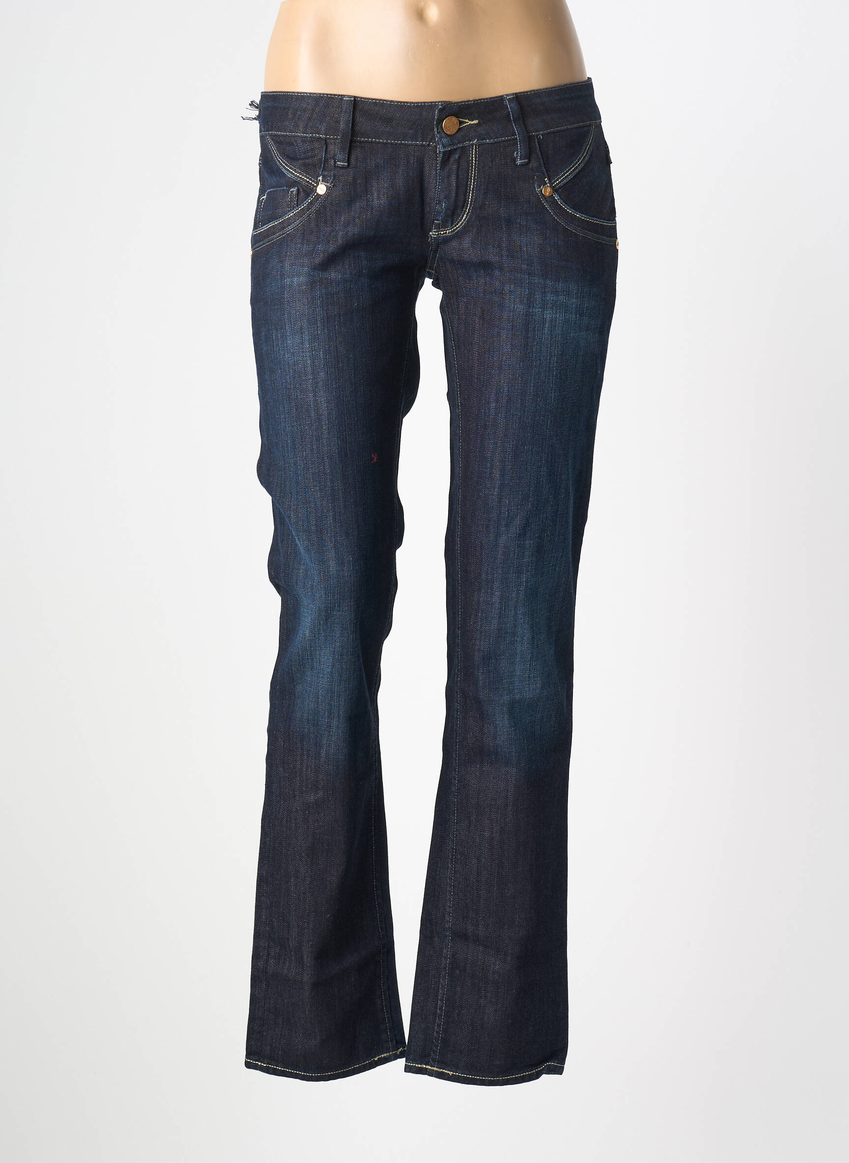 Bootcut džinsai tamprumas maža dydžio mėlyna MELTIN'POT moteris