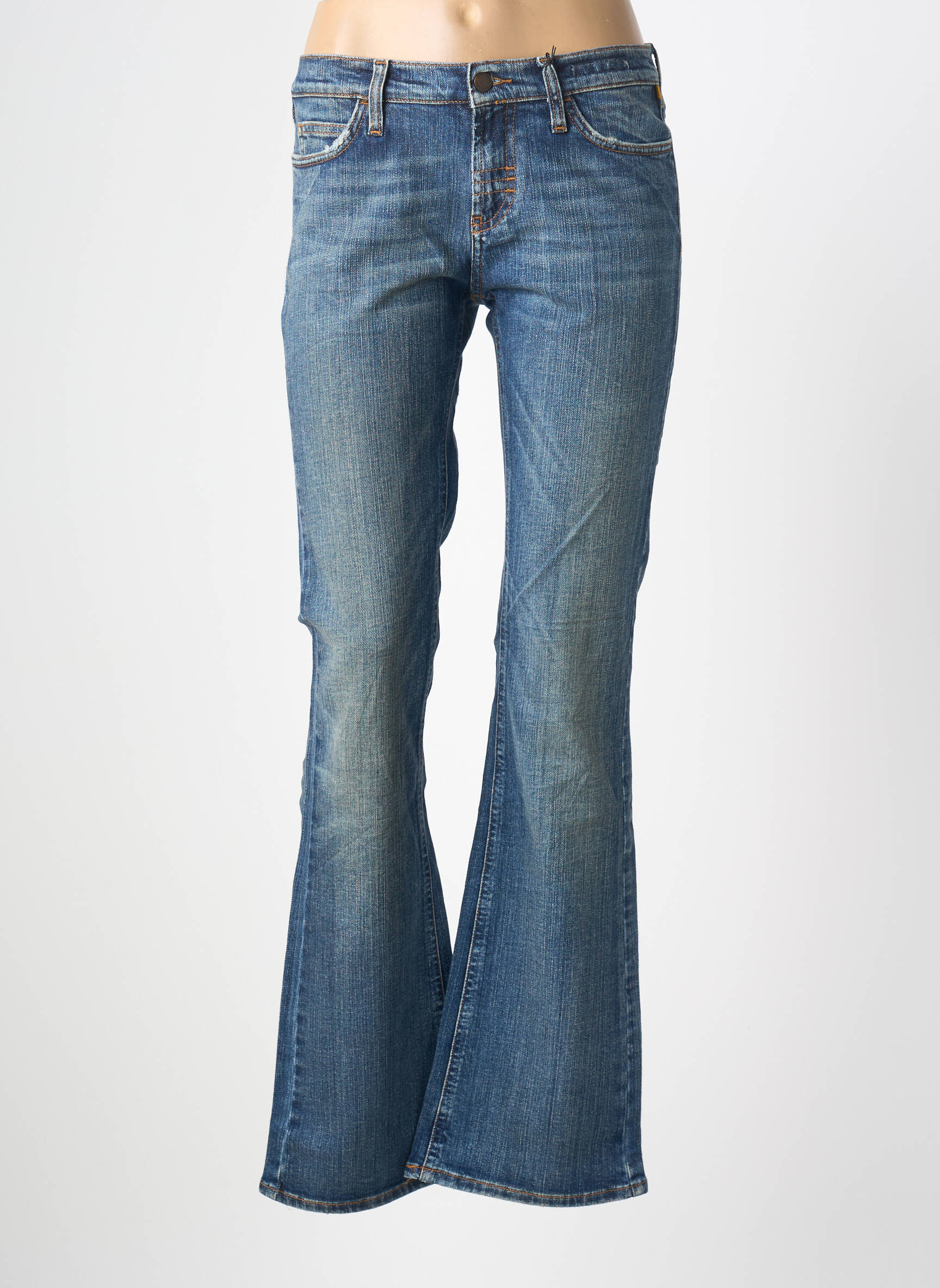 Bootcut džinsai tamprumas maža dydžio mėlyna MELTIN'POT moteris