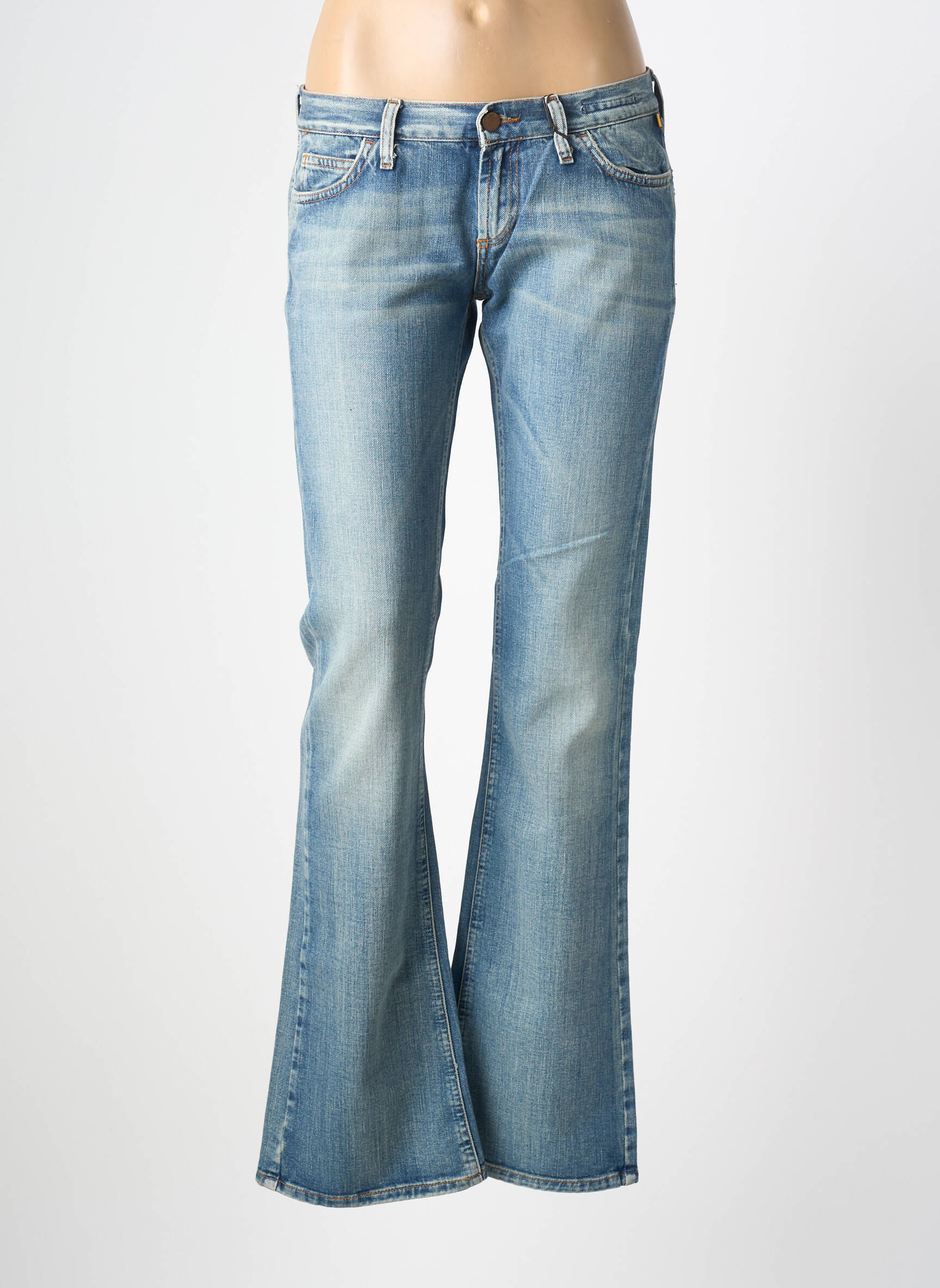 Bootcut džinsai tamprumas maža dydžio mėlyna MELTIN'POT moteris
