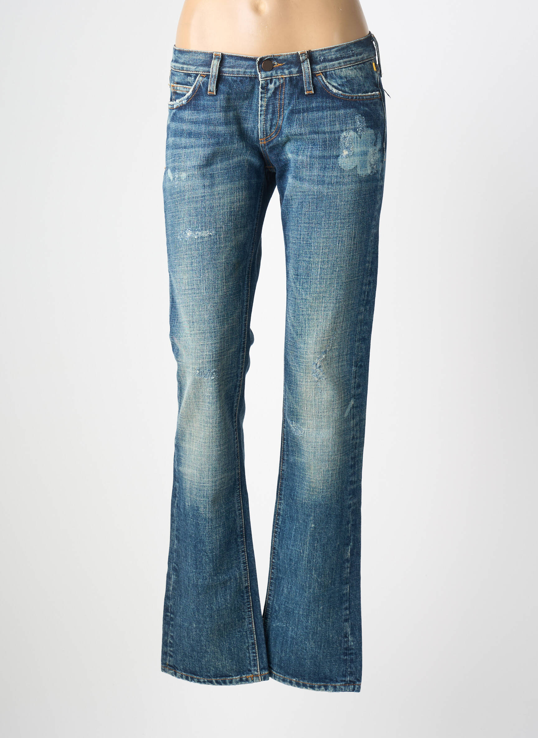 Bootcut džinsai tamprumas maža dydžio mėlyna MELTIN'POT moteris