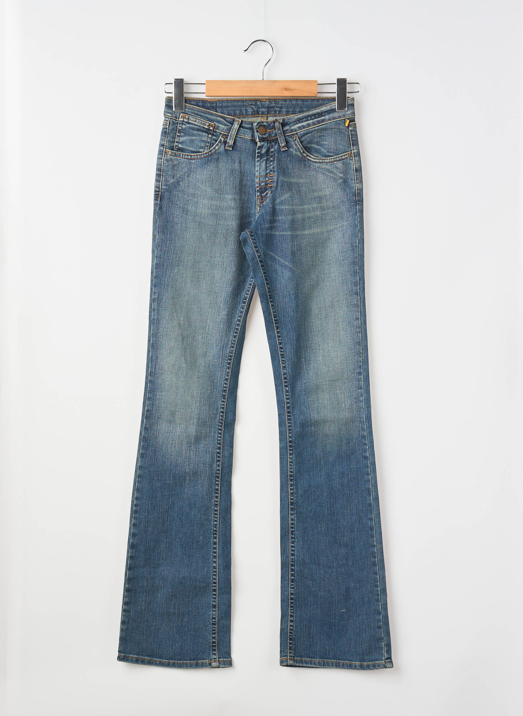 Bootcut džinsai normala dydis normala dydis mėlyna MELTIN'POT moteris