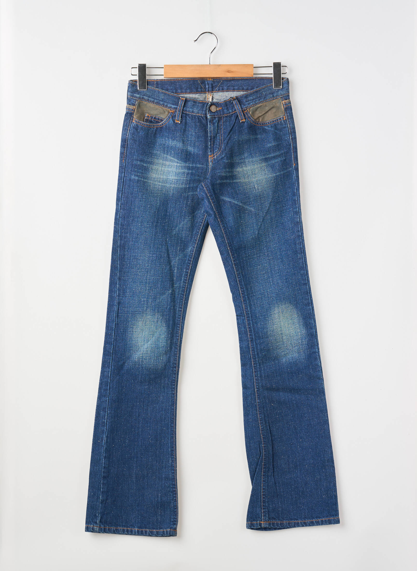 Bootcut džinsai tamprumas maža dydžio mėlyna MELTIN'POT moteris