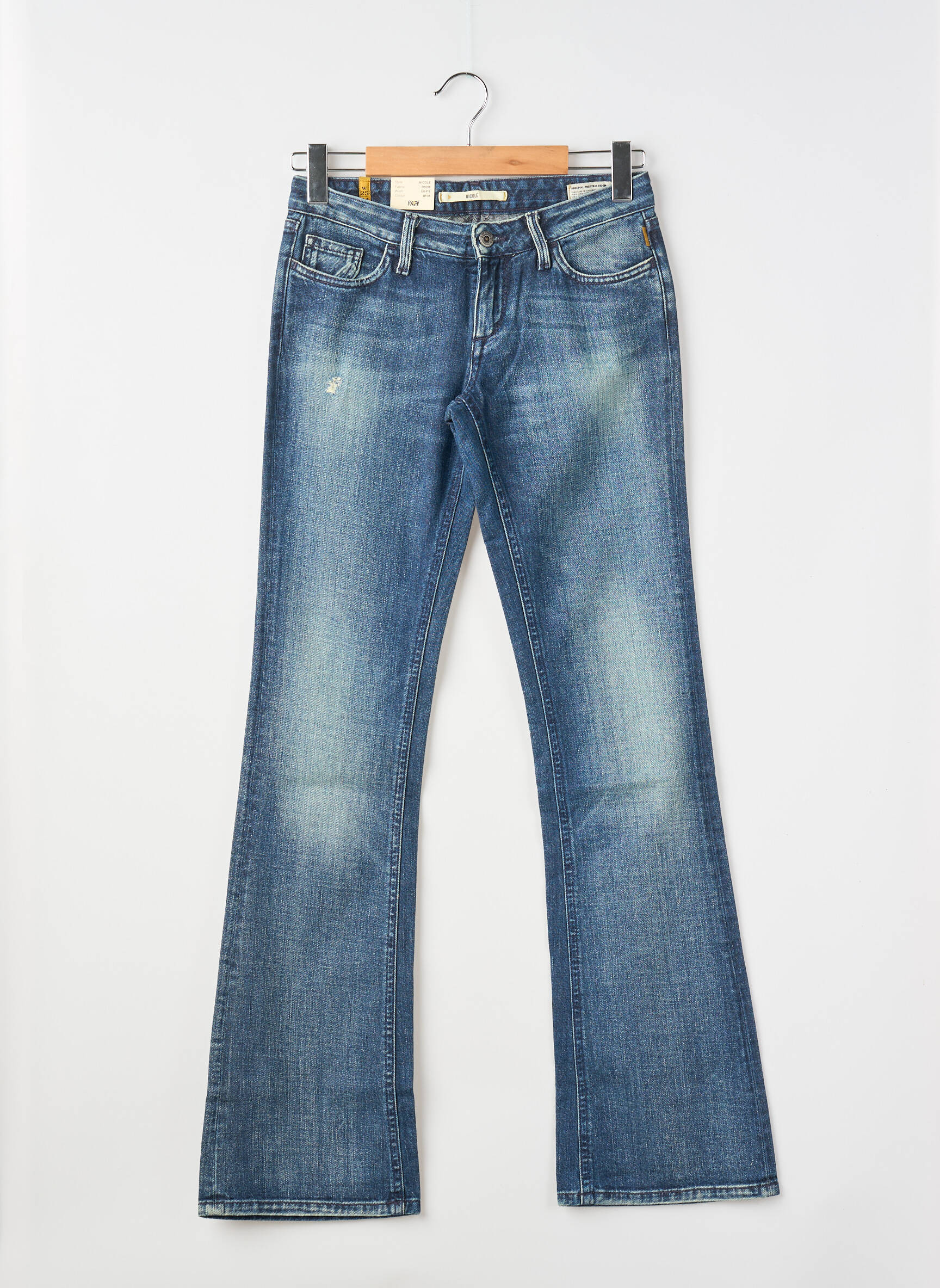Bootcut džinsai tamprumas maža dydžio mėlyna MELTIN'POT moteris